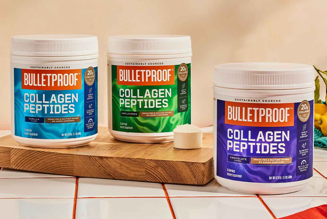 Bulletproof Collagen protein products